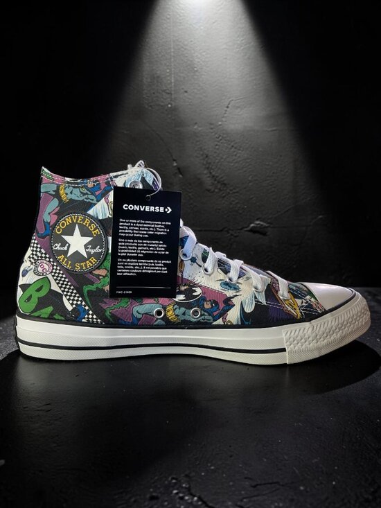 Converse CTAS 80th Batman Anniversary DC Comics Mens Shoes Size 11.5 (NEW) main image 5